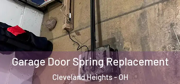  Garage Door Spring Replacement Cleveland Heights - OH